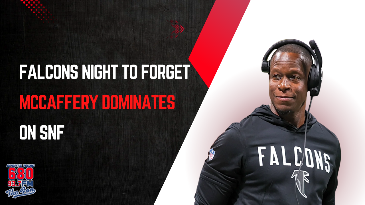 Falcons Collapse as McCaffrey Runs Wild