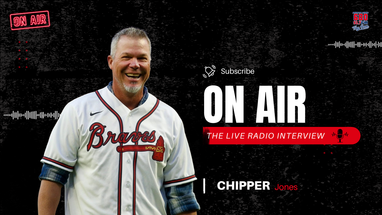 On Air | Chipper Jones, Braves Hall of Famer on Walt Weiss Hire & Braves Outlook on Cellini & Dimino