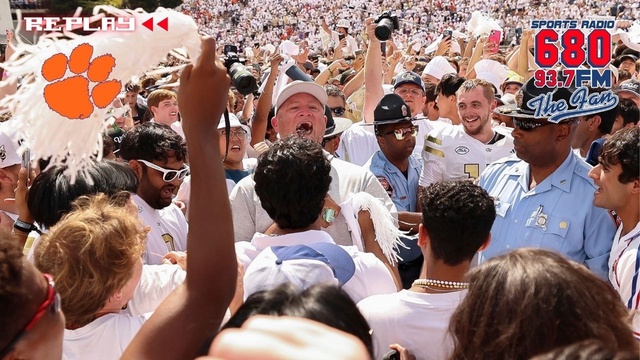  Georgia Tech Stuns Clemson! 🎙 Final 2 Minutes Radio Call | Walk-Off FG Thriller